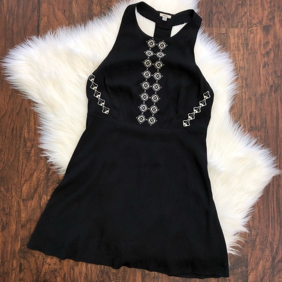 NEW UO Ecote Embroidered Mini Dress - Picture 3 of 8